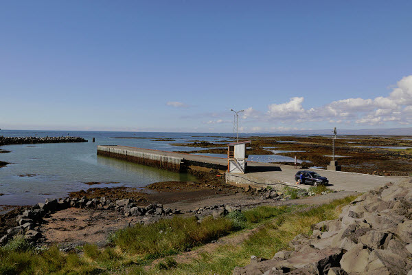 The Seashore at Stokkseyri in South Iceland