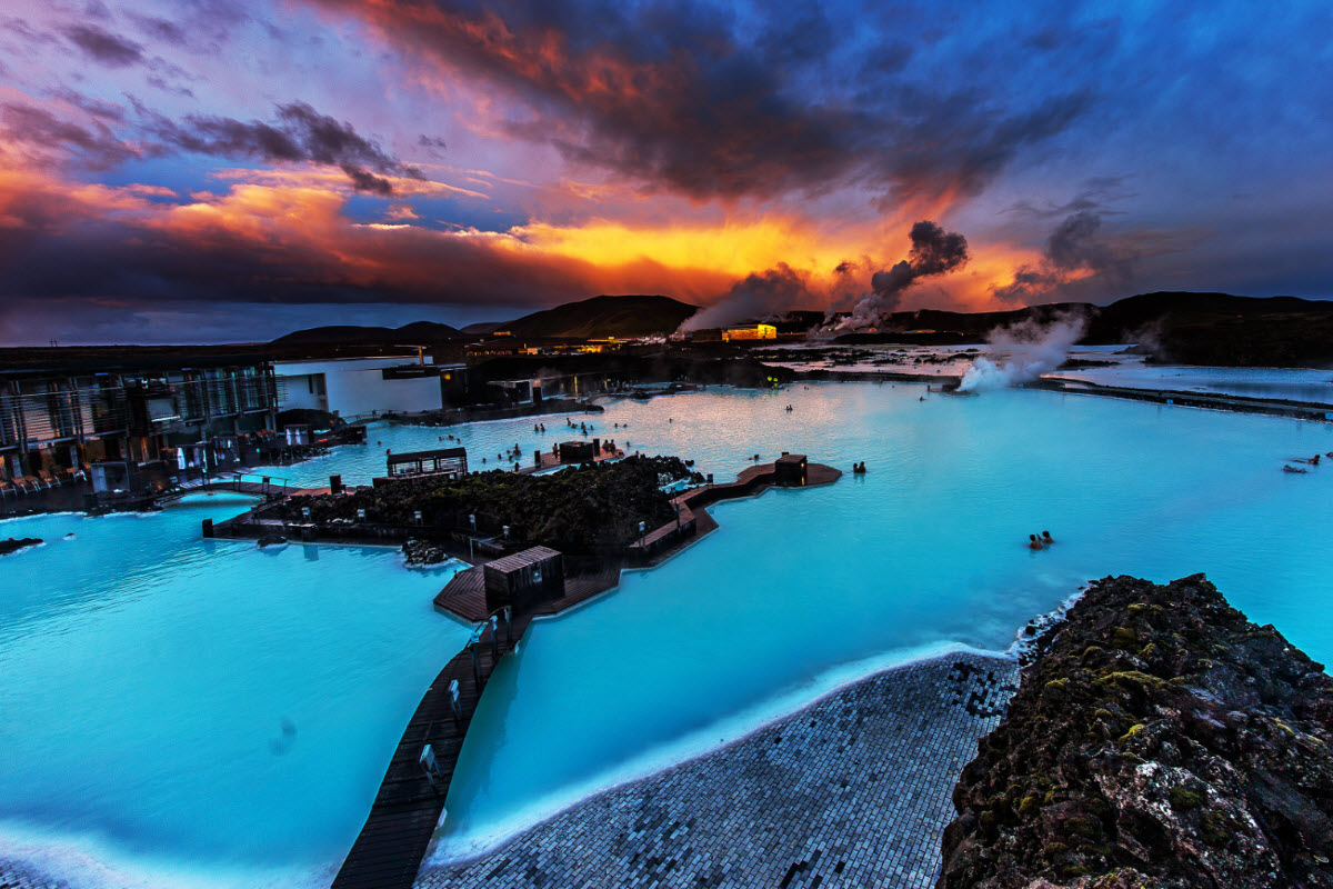 Blue Lagoon Geothermal spa Iceland