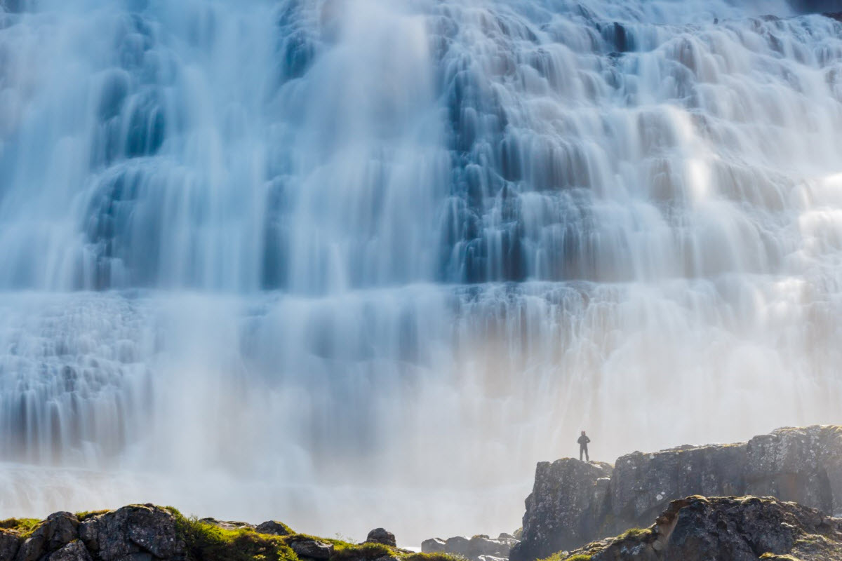 There are six other waterfalls below Dynjandi and each of them has their own name