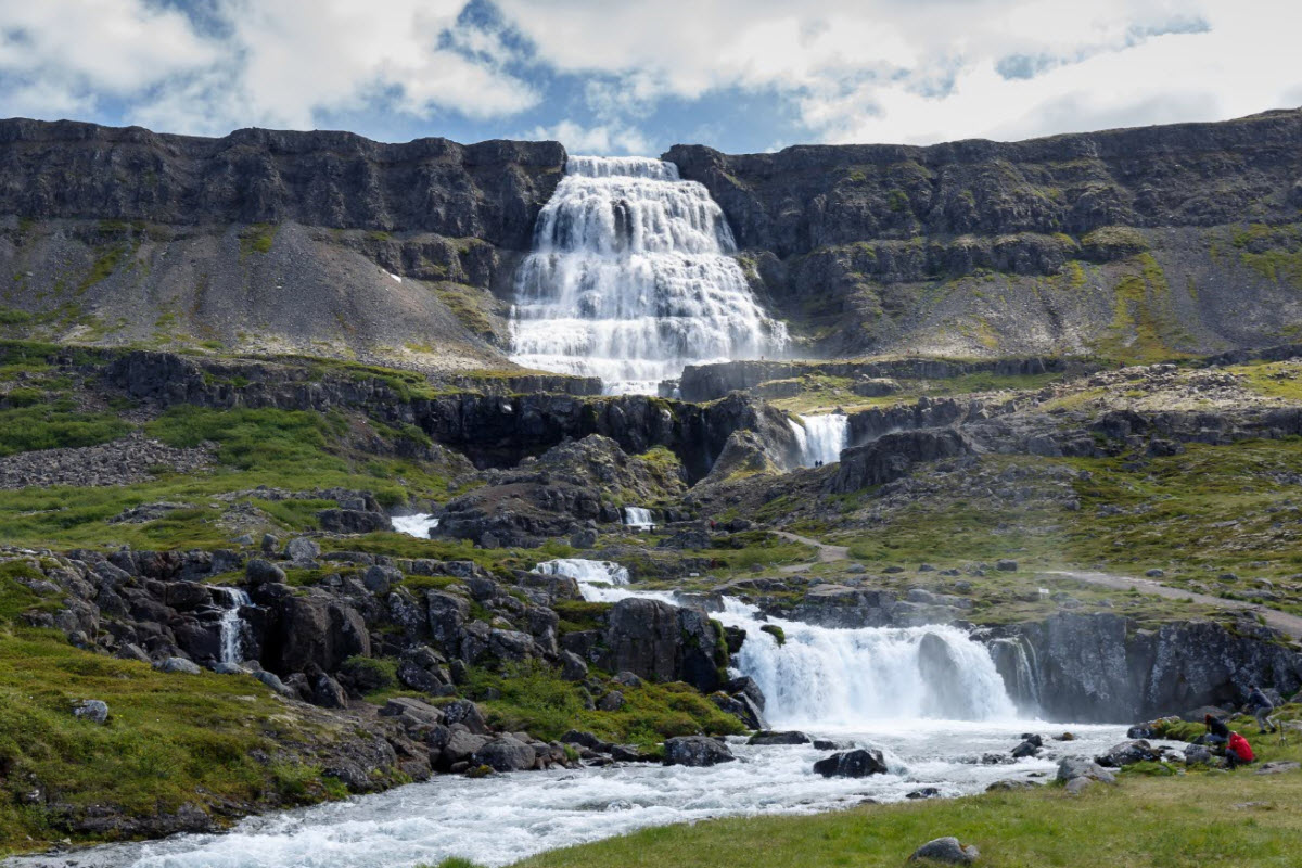 The hike to the top of the waterfall takes about 15-20 minutes