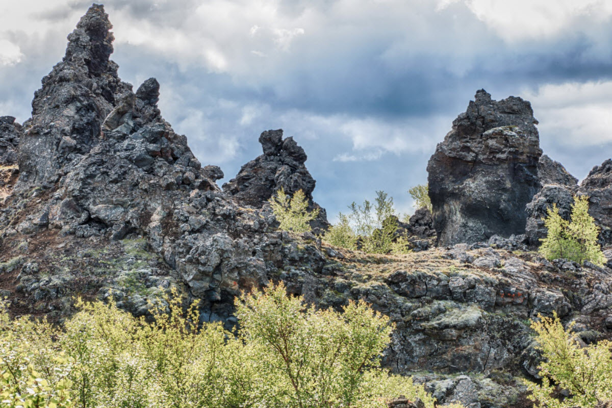 Lava in Dimmuborgir