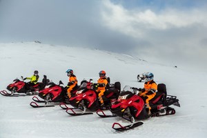 Snowmobile & Ice Cave from Reykjavik tour in Iceland