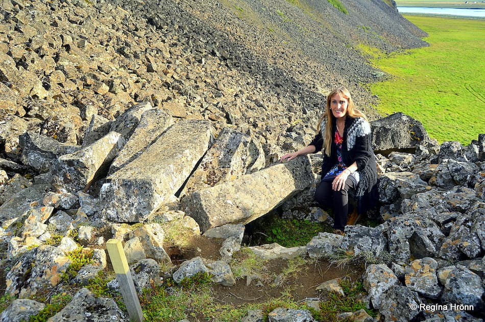 Regína, basalt columns, mountain