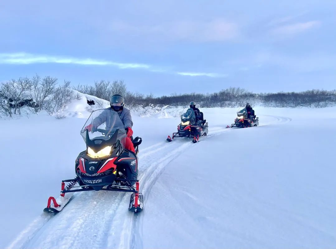 Lake Mývatn Snowmobile Safari
